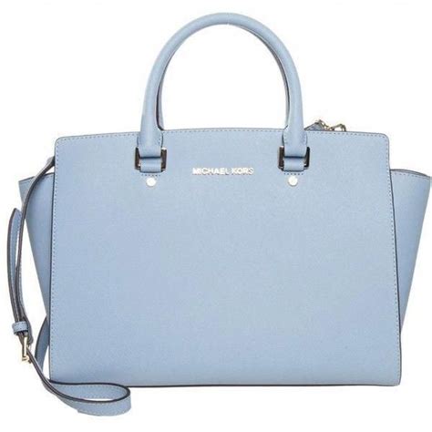 michael kors light blue handbag|Michael Kors handbags baby blue.